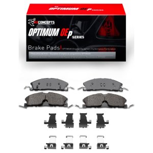 Ford Police Interceptor Sedan Brake Pads - Front - R1 Concepts - Optimum OE - `13-`19